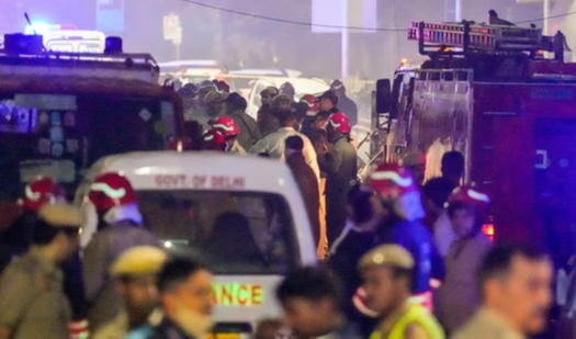 दिल्ली में लाल किला के पास भीषण धमाका — 8 की मौत, 20 से ज़्यादा घायल; NIA ने संभाली जांच